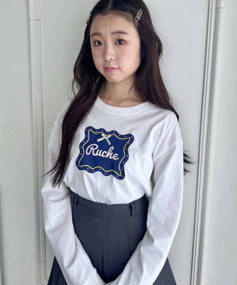 ウェーブロゴリボンTシャツ | SL2256057 | ホワイト系その他