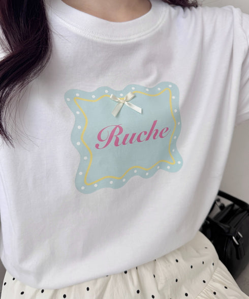 ウェーブロゴリボンTシャツ | SL2256057 | ホワイト