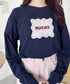 ウェーブロゴリボンTシャツ | SL2256057 | ネイビー