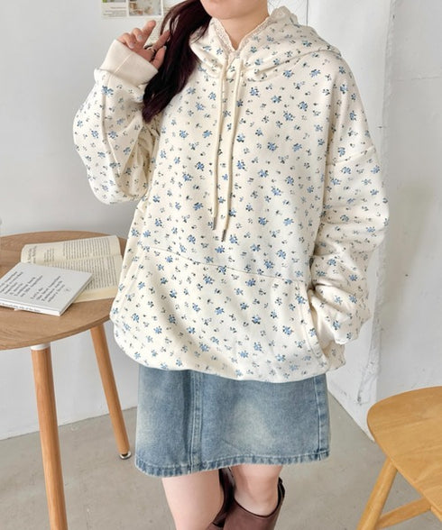 小花柄フーディートップス | SL2256074 | アイボリー