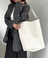 通勤通学にお勧め　PUバケツトートバッグ | MD1253033 | アイボリー