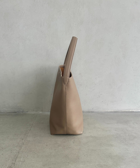 通勤通学にお勧め　PUバケツトートバッグ | MD1253033 | グレイッシュベージュ
