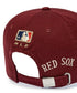 MLB KOREA(エムエルビーコリア)/ヴィンテージ 刺繍 ロゴパッチ メジャーリーグ ベースボール キャップ 帽子/Vintage Cooperstown Patch Unstruck Ball Cap | AT5253044 | ワインレッド