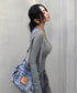MUCENT(ムセント)/ウォッシング デニム クロス ショルダーバッグ/STONE WASHING DENIM CROSS BAG | AT1253046 | その他1