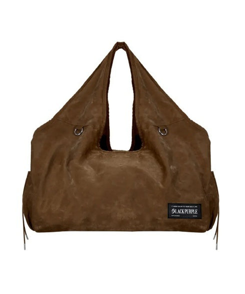 BLACK PURPLE(ブラックパープル)/大容量 マーメイド ショルダー トートバッグ/Mermaid Vicky Bag | AT1253053 | ブラウン