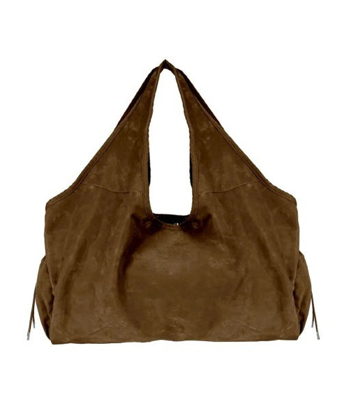 BLACK PURPLE(ブラックパープル)/大容量 マーメイド ショルダー トートバッグ/Mermaid Vicky Bag | AT1253053 | ブラウン