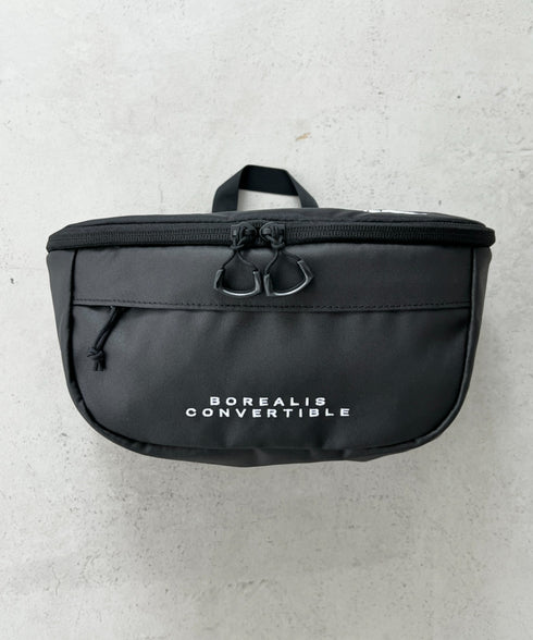 日本未発売 THE NORTH FACE(ザ・ノースフェイス)/2WAY A4サイズ収納 大容量 リュック バックパック ヒップサック/BOREALIS CONVERTIBLE PACK | IM1253059 | ブラック