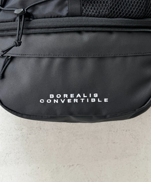 日本未発売 THE NORTH FACE(ザ・ノースフェイス)/2WAY A4サイズ収納 大容量 リュック バックパック ヒップサック/BOREALIS CONVERTIBLE PACK | IM1253059 | ブラック