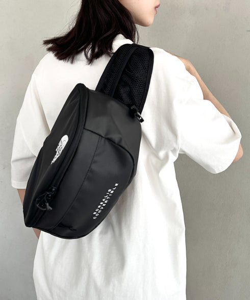 日本未発売 THE NORTH FACE(ザ・ノースフェイス)/2WAY A4サイズ収納 大容量 リュック バックパック ヒップサック/BOREALIS CONVERTIBLE PACK | IM1253059 | ブラック