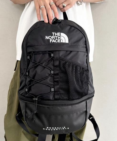 日本未発売 THE NORTH FACE(ザ・ノースフェイス)/2WAY A4サイズ収納 大容量 リュック バックパック ヒップサック/BOREALIS CONVERTIBLE PACK | IM1253059 | ブラック