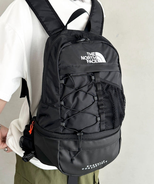 日本未発売 THE NORTH FACE(ザ・ノースフェイス)/2WAY A4サイズ収納 大容量 リュック バックパック ヒップサック/BOREALIS CONVERTIBLE PACK | IM1253059 | ブラック