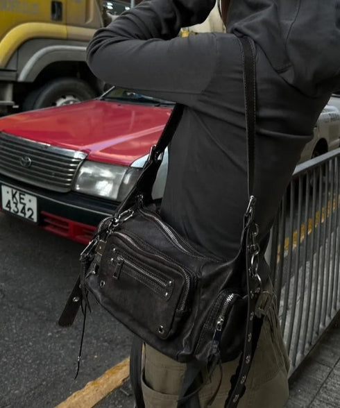 BLACK PURPLE(ブラックパープル)/3WAY 軽量 ショルダー トート クロスバッグ/Marco Bag | AT1253055 | ブラック