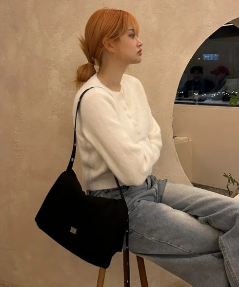 BLACK PURPLE(ブラックパープル)/3WAY 軽量 ショルダー クロスバッグ ポーチ/3-Way Cloud Bag-M | AT1253056 | ブラック