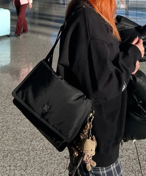 BLACK PURPLE(ブラックパープル)/3WAY 軽量 ショルダー クロスバッグ ポーチ/3-Way Cloud Bag-M | AT1253056 | ブラック