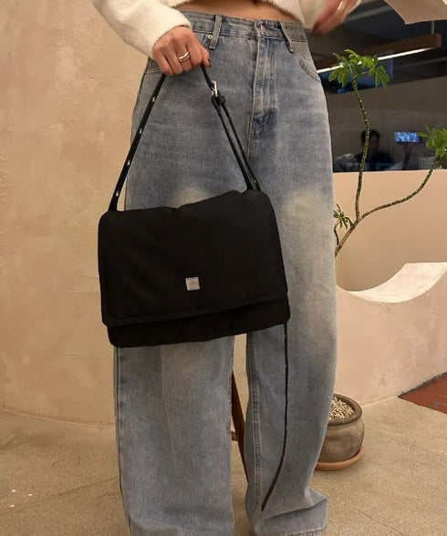 BLACK PURPLE(ブラックパープル)/3WAY 軽量 ショルダー クロスバッグ ポーチ/3-Way Cloud Bag-M | AT1253056 | ブラック