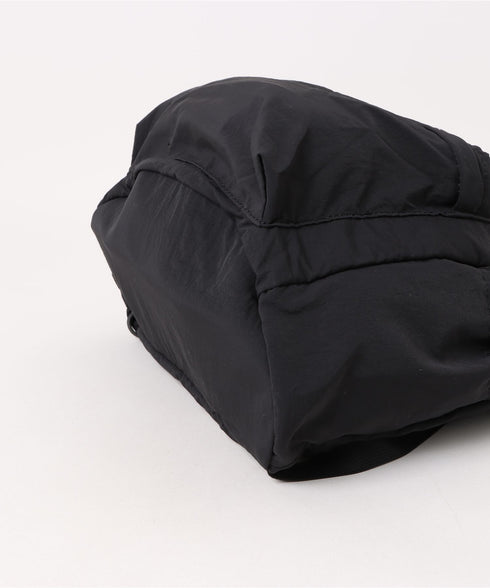 BLACK PURPLE(ブラックパープル)/A4サイズ対応 軽量 ドローコード ドローストリング バックパック リュック ナップザック/Nana Flip Bag | AT1253057 | ブラック