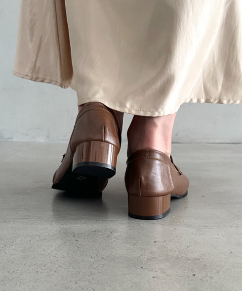 スクエアトゥローファー | MD3253041 | ブラウン