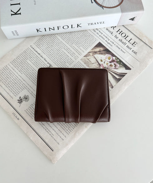 薄型ミニウォレット カードケース | MD6253048 | ダークブラウン