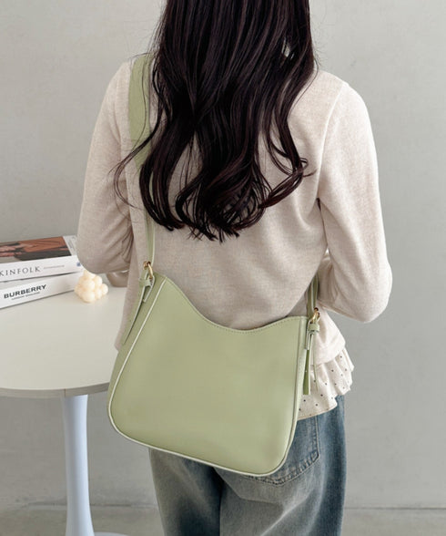 【６色展開】ワンハンドルハーフムーンバッグ | CL1256026 | グリーン