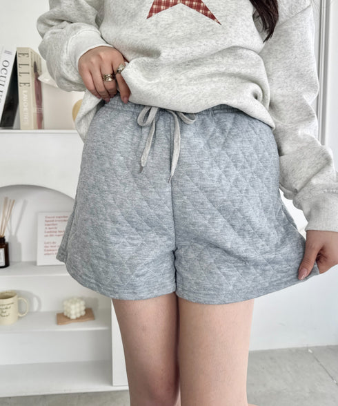 キルティングショートパンツ | SL2256094 | グレー