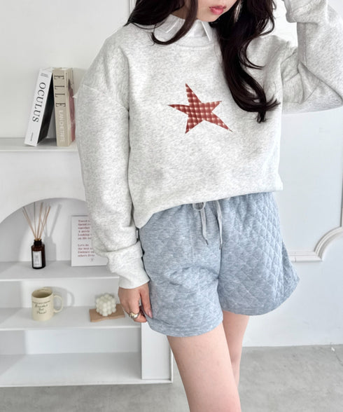 キルティングショートパンツ | SL2256094 | グレー