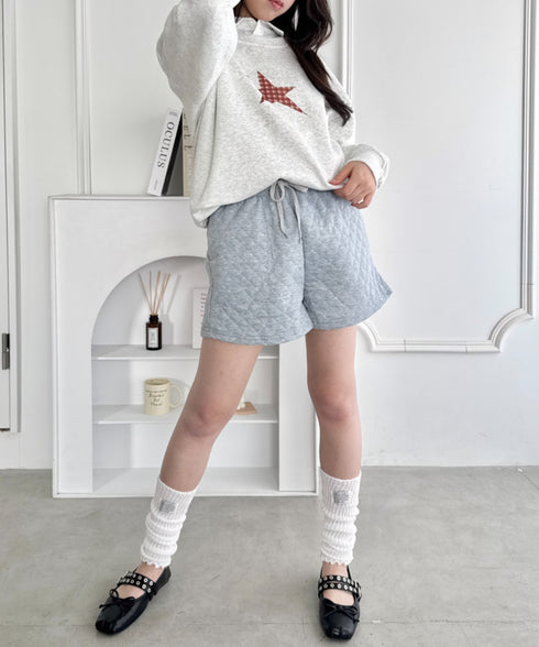 キルティングショートパンツ | SL2256094 | グレー