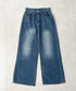 バギーワイドデニムパンツ | BA2256027 | ブルー