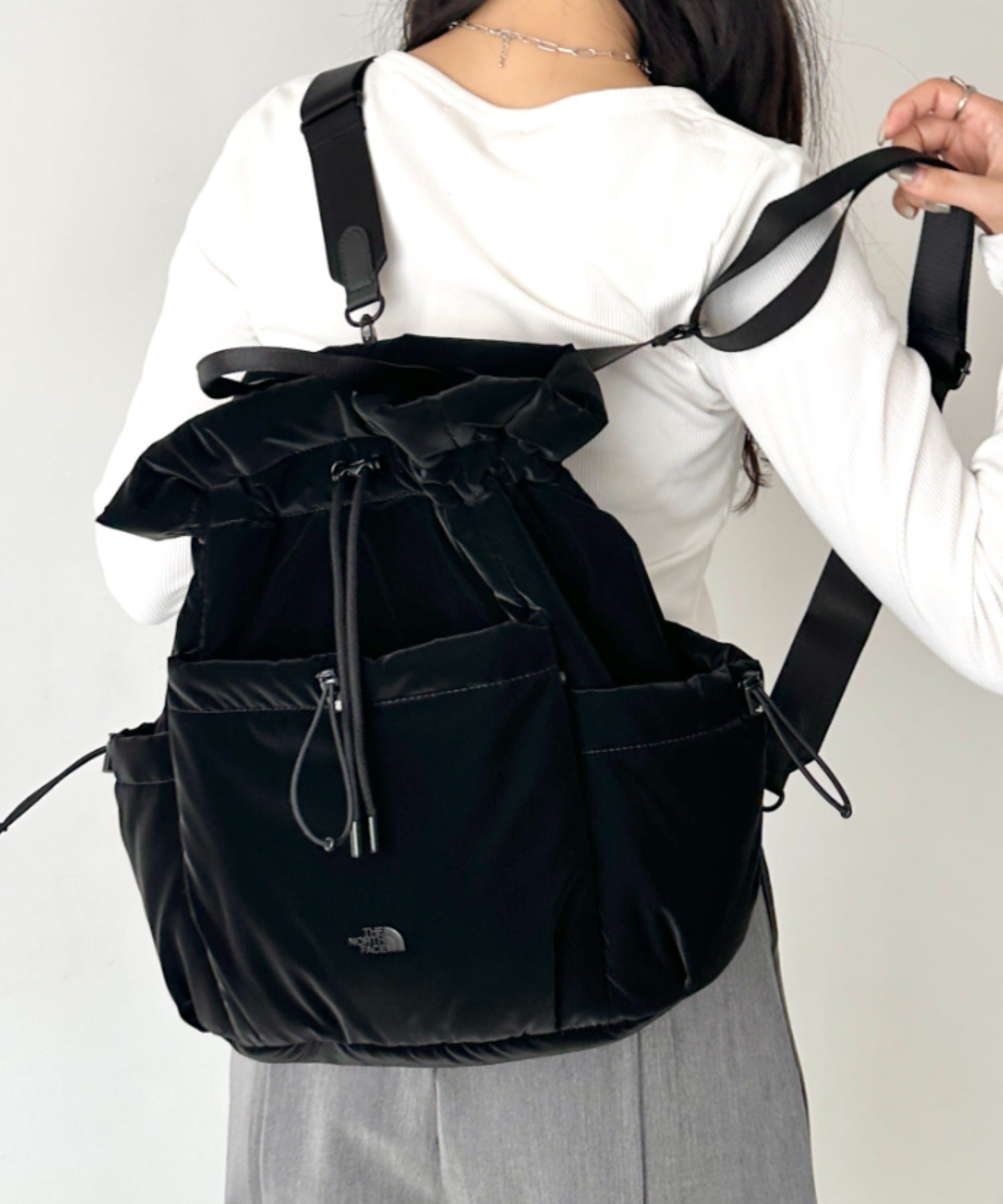 THE NORTH FACE(ザ・ノースフェイス)/3WAY 巾着型 ショルダー ボディ 