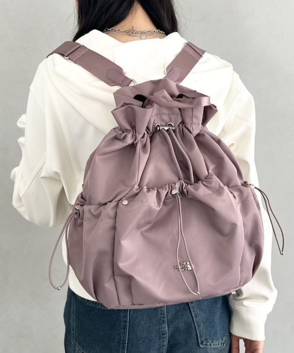 THE NORTH FACE(ザ・ノースフェイス)/3WAY 巾着型 ショルダー ボディバッグ リュック バックパック/BONNEY PACK M | IM1253066 | ピンク