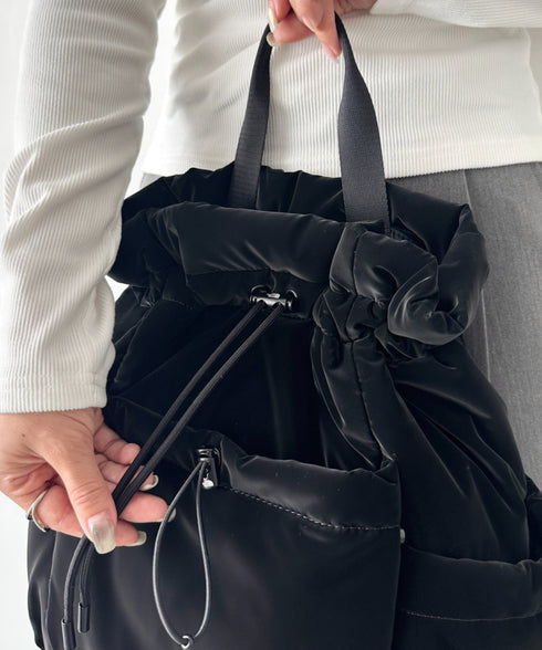 THE NORTH FACE(ザ・ノースフェイス)/3WAY 巾着型 ショルダー ボディバッグ リュック バックパック/BONNEY PACK M | IM1253066 | ブラック系その他