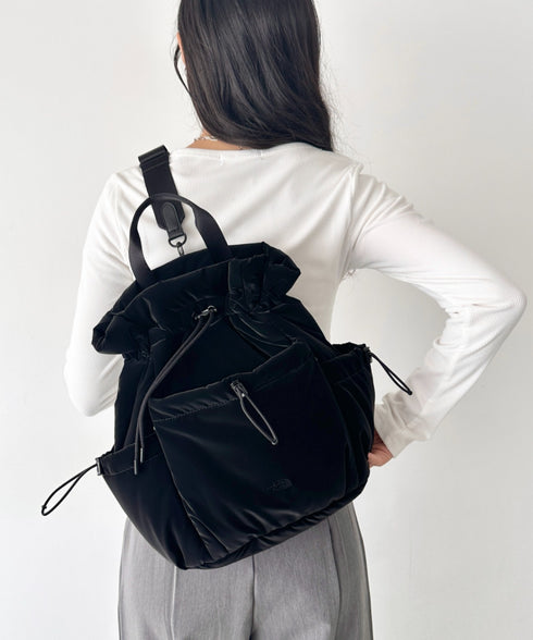 THE NORTH FACE(ザ・ノースフェイス)/3WAY 巾着型 ショルダー ボディバッグ リュック バックパック/BONNEY PACK M | IM1253066 | ブラック系その他