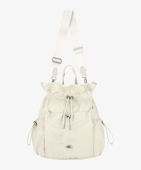 THE NORTH FACE(ザ・ノースフェイス)/3WAY 巾着型 ショルダー ボディバッグ リュック バックパック/BONNEY PACK M | IM1253066 | クリーム