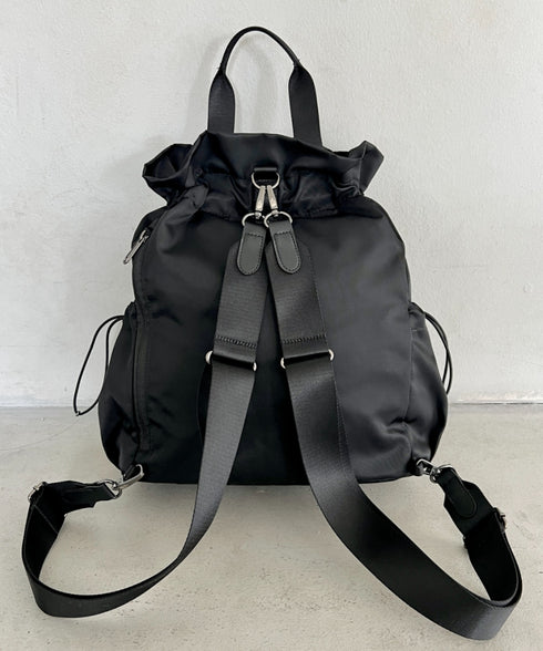 THE NORTH FACE(ザ・ノースフェイス)/3WAY 巾着型 ショルダー ボディバッグ リュック バックパック/BONNEY PACK M | IM1253066 | ブラック