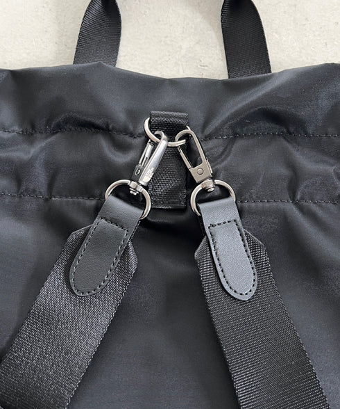 THE NORTH FACE(ザ・ノースフェイス)/3WAY 巾着型 ショルダー ボディバッグ リュック バックパック/BONNEY PACK M | IM1253066 | ブラック