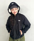 THE NORTH FACE(ザ・ノースフェイス)/ワンポイント ロゴ刺繍 ダブルジップパーカー フーディ ショート丈/W'S VELUNA HOOD ZIP UP | IM2253068 | ブラック
