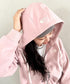 THE NORTH FACE(ザ・ノースフェイス)/ワンポイント ロゴ刺繍 ダブルジップパーカー フーディ ショート丈/W'S VELUNA HOOD ZIP UP | IM2253068 | ピンク