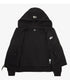 THE NORTH FACE(ザ・ノースフェイス)/ワンポイント ロゴ刺繍 ダブルジップパーカー フーディ ショート丈/W'S VELUNA HOOD ZIP UP | IM2253068 | ブラック