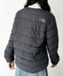 THE NORTH FACE(ザ・ノースフェイス)/軽量 ワンポイントロゴ ノーカラー ブルゾン ダウンジャケット/M'S POPLAR DOWN JACKET (RDS) | IM2253069 | チャコールグレー