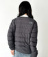 THE NORTH FACE(ザ・ノースフェイス)/軽量 ワンポイントロゴ ノーカラー ブルゾン ダウンジャケット/M'S POPLAR DOWN JACKET (RDS) | IM2253069 | チャコールグレー