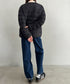 THE NORTH FACE(ザ・ノースフェイス)/軽量 ワンポイントロゴ ノーカラー ブルゾン ダウンジャケット/M'S POPLAR DOWN JACKET (RDS) | IM2253069 | ブラック