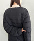 THE NORTH FACE(ザ・ノースフェイス)/軽量 ワンポイントロゴ ノーカラー ブルゾン ダウンジャケット/M'S POPLAR DOWN JACKET (RDS) | IM2253069 | ブラック