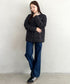THE NORTH FACE(ザ・ノースフェイス)/軽量 ワンポイントロゴ ノーカラー ブルゾン ダウンジャケット/M'S POPLAR DOWN JACKET (RDS) | IM2253069 | ブラック