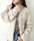 THE NORTH FACE(ザ・ノースフェイス)/軽量 ワンポイントロゴ ノーカラー ブルゾン ダウンジャケット/M'S POPLAR DOWN JACKET (RDS) | IM2253069 | ホワイト