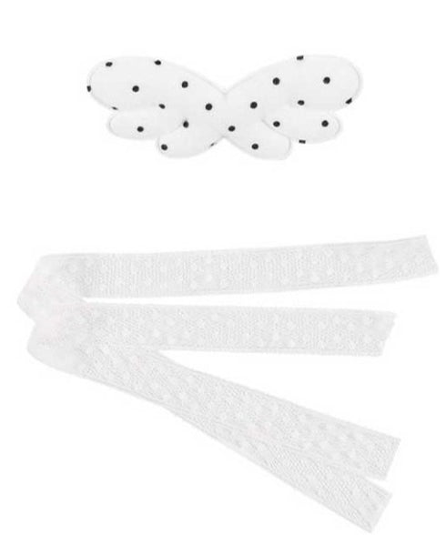 FANCY CLUB(ファンシークラブ)/[FANCY X DUSTY] ANGEL DUSTY KEYRING/NEONMOON コラボ エンジェル デビル キーリング チャーム キーホルダー | AT6253070 | ホワイト