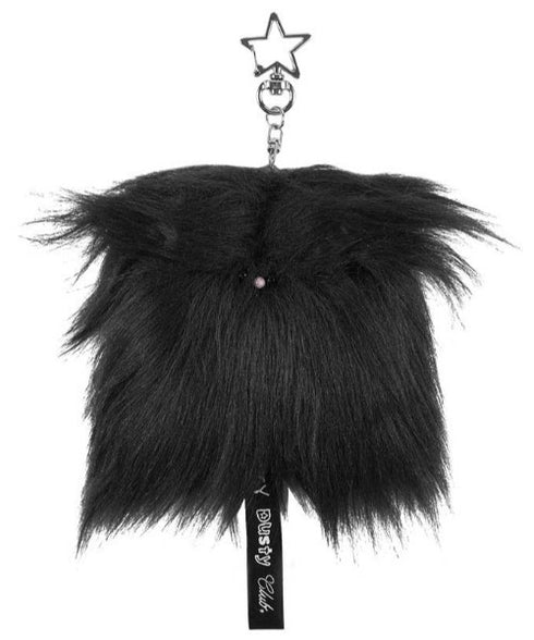 FANCY CLUB(ファンシークラブ)/[FANCY X DUSTY] ANGEL DUSTY KEYRING/NEONMOON コラボ エンジェル デビル キーリング チャーム キーホルダー | AT6253070 | ブラック