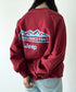 JEEP(ジープ)/バックプリント プルオーバー スウェット/Back Point Raglan Sweatshirt | AT2253071 | レッド