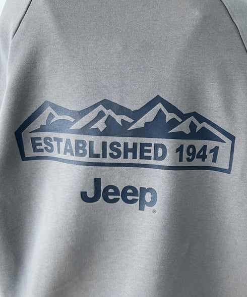 JEEP(ジープ)/バックプリント プルオーバー スウェット/Back Point Raglan Sweatshirt | AT2253071 | ダークグレー