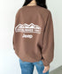 JEEP(ジープ)/バックプリント プルオーバー スウェット/Back Point Raglan Sweatshirt | AT2253071 | ブラウン