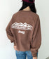 JEEP(ジープ)/バックプリント プルオーバー スウェット/Back Point Raglan Sweatshirt | AT2253071 | ブラウン