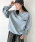 JEEP(ジープ)/バックプリント プルオーバー スウェット/Back Point Raglan Sweatshirt | AT2253071 | ブルー